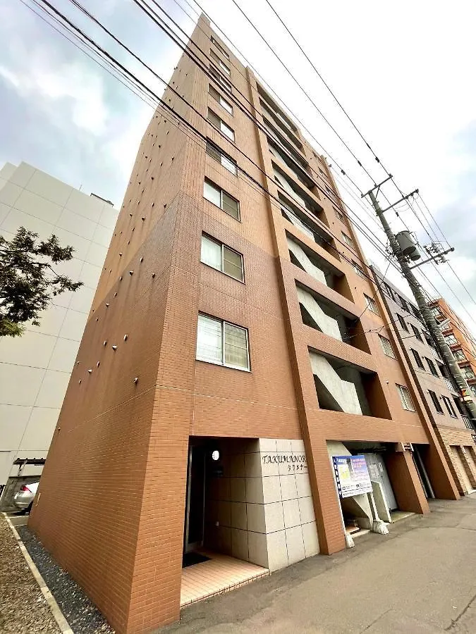 아파트 6-2新規open　札幌駅から徒歩7分の良い場所！サービスアパートメントsapporoステーション6-2　ネット無料