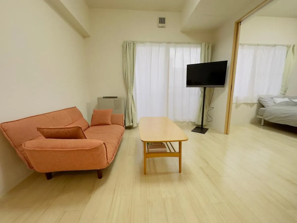 Apartmán 6-2新規open　札幌駅から徒歩7分の良い場所！サービスアパートメントsapporoステーション6-2　ネット無料